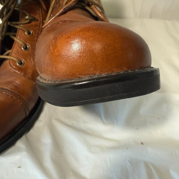 Eaerth Spirit Yasmin  leather Lace-up Boots 8 - Picture 12 of 15